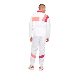 Mosaic White Track Pants