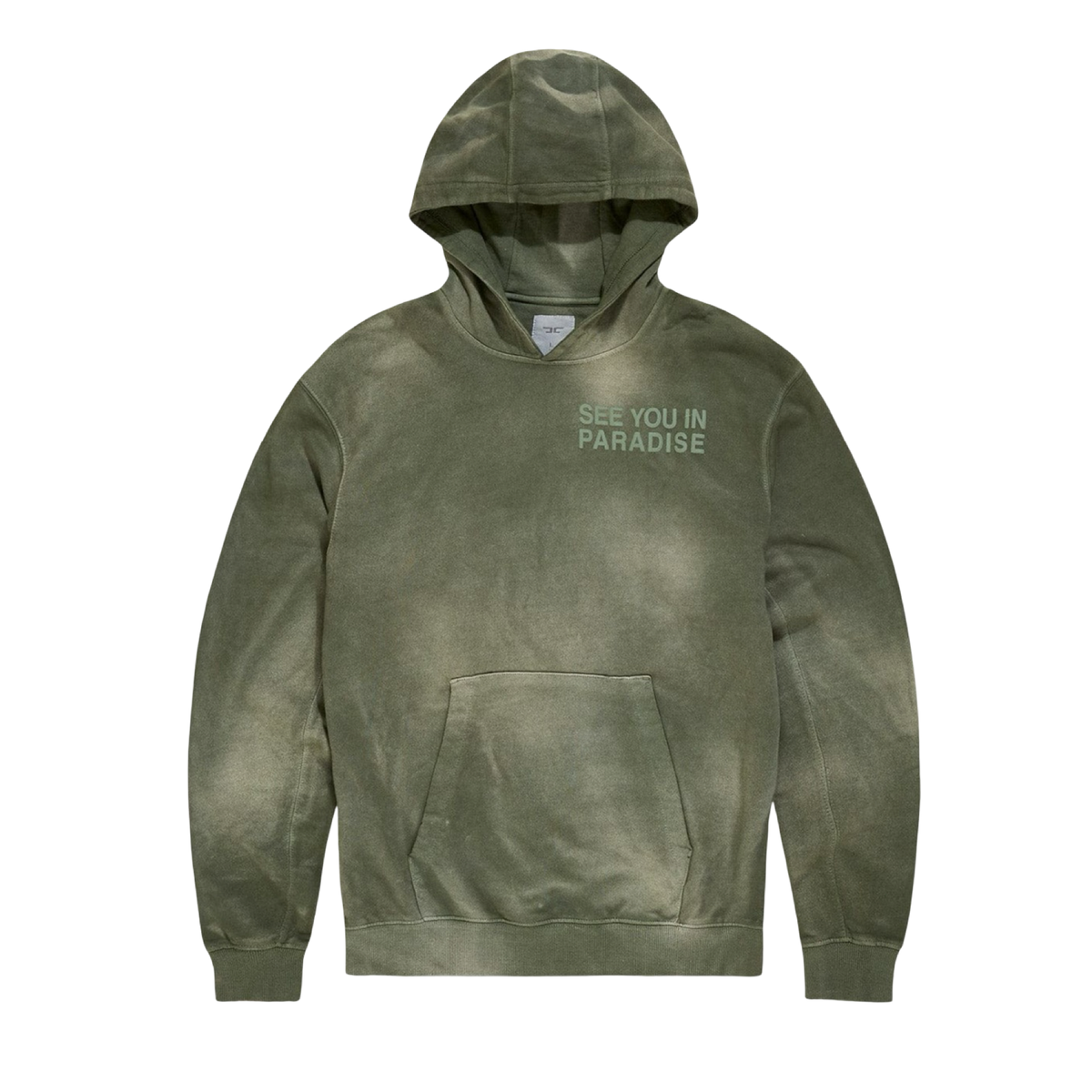 Tonal Washed Pullover Hoodie