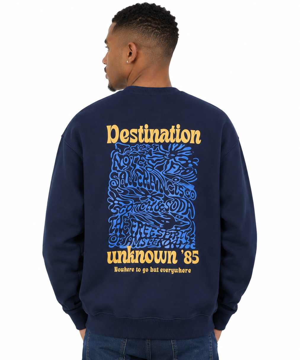 Double Sided Artwork Sweatshirt