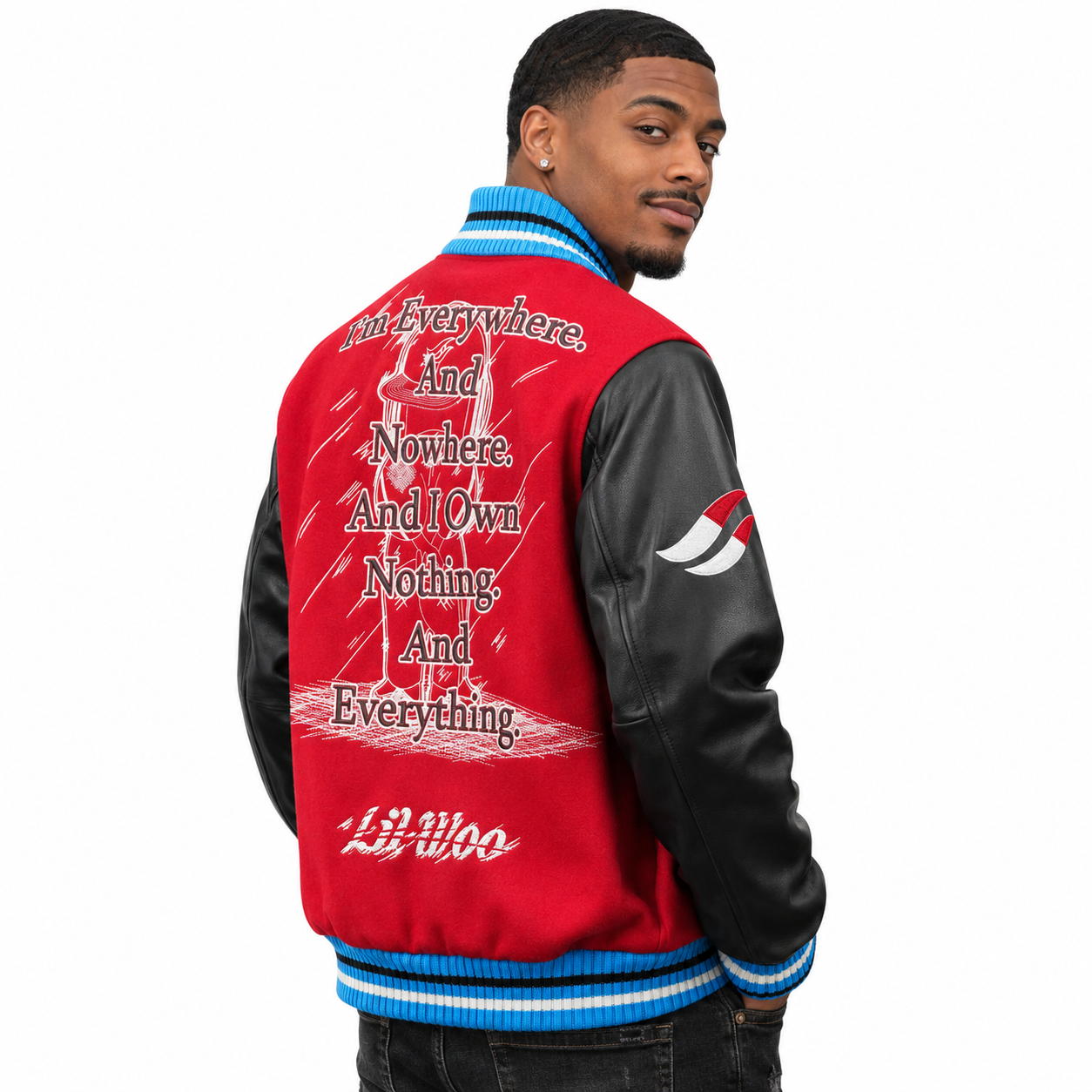 I'm Everywhere and Nowhere Varsity Jacket