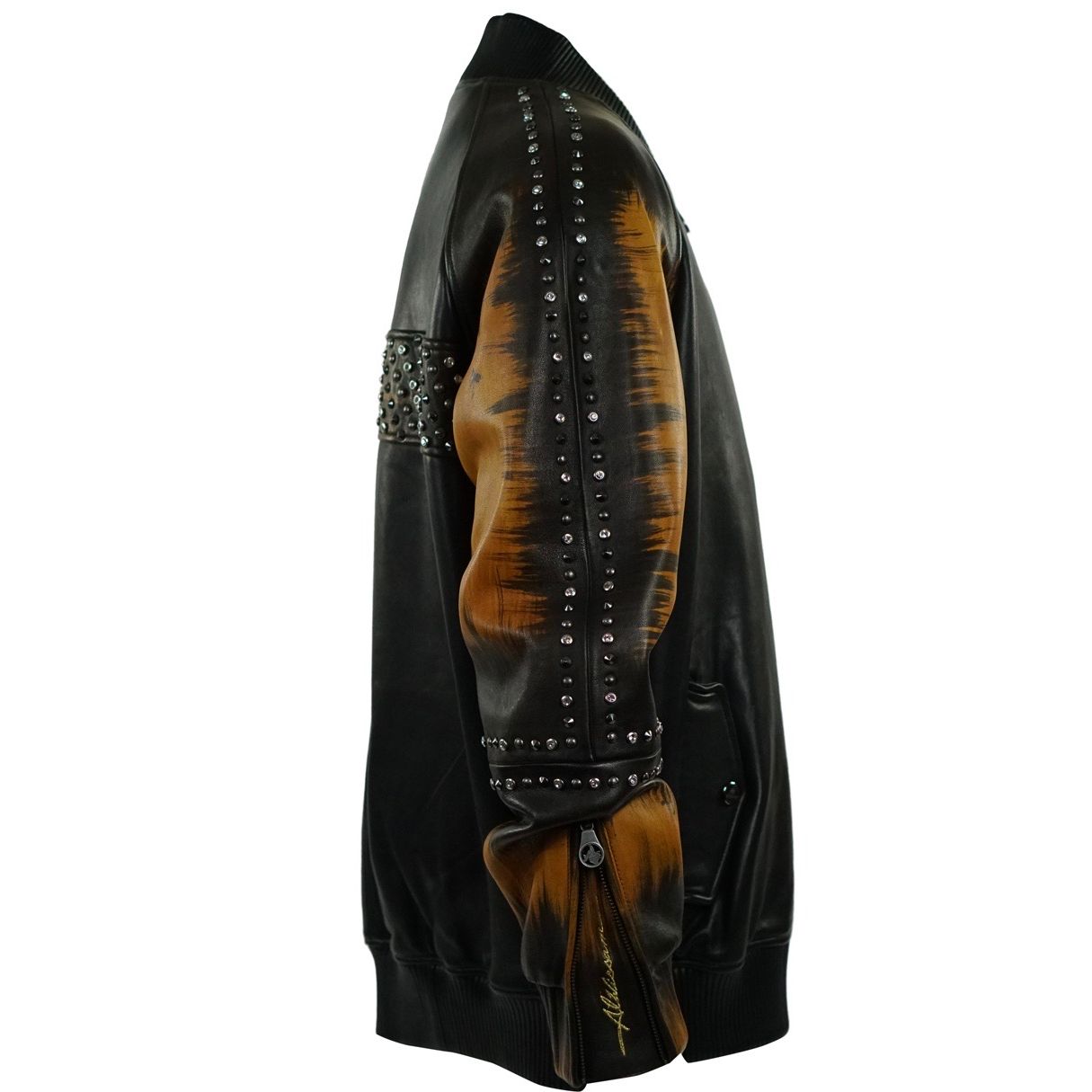 Studded HandPainted Bomber - Al Wissam