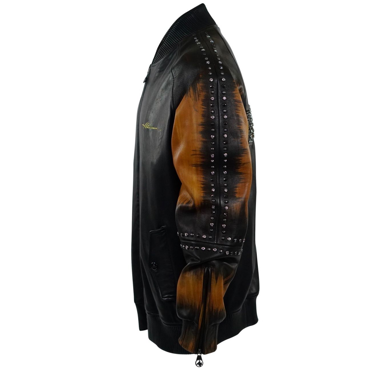 Studded HandPainted Bomber - Al Wissam