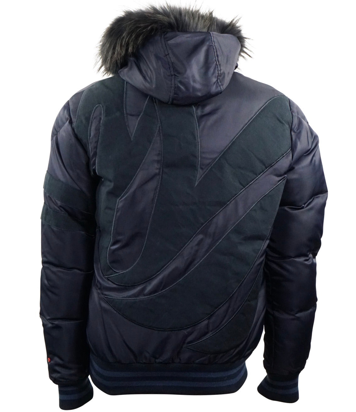 AL Nylon Puffer Bomber Jacket