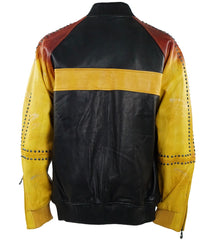 Studded HandPainted Bomber - Al Wissam