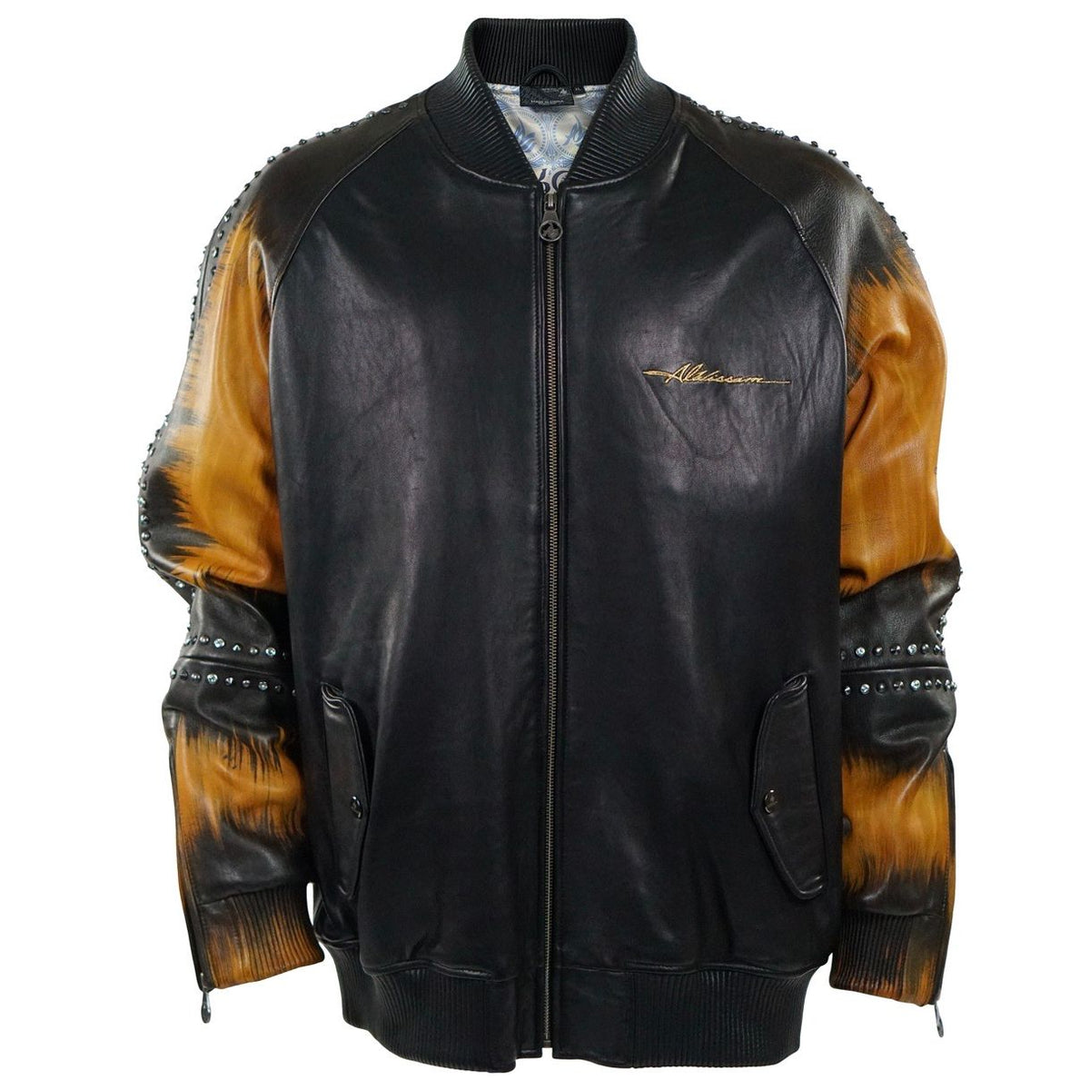 Studded HandPainted Bomber - Al Wissam